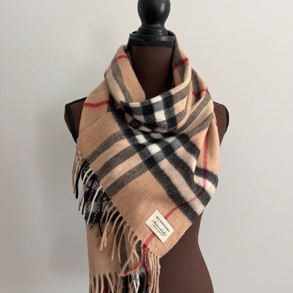 New Burberry Iconic Cashmere Scarf - Picture 4 of 12